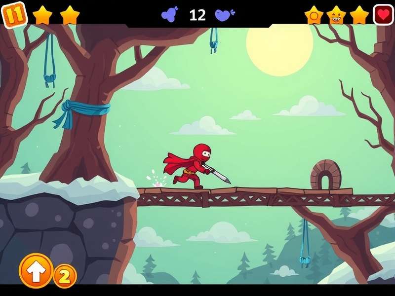 Cinnamon Slide Ninja Gameplay